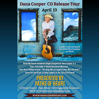 Dana Cooper House Concert!